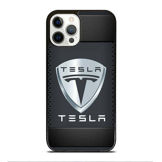 TESLA EMBLEM iPhone 12 Pro Case Cover