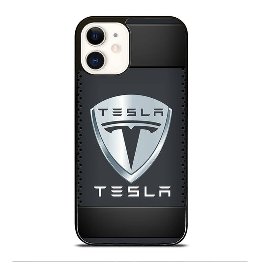 TESLA EMBLEM iPhone 12 Case Cover