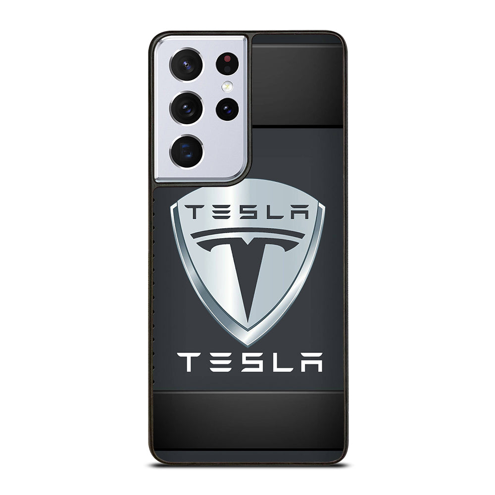 TESLA EMBLEM Samsung Galaxy S21 Ultra Case Cover