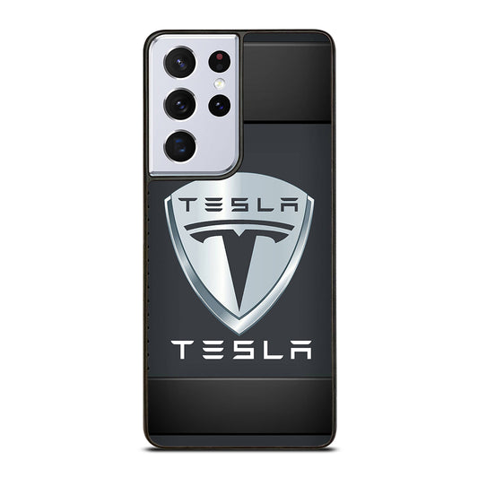 TESLA EMBLEM Samsung Galaxy S21 Ultra Case Cover