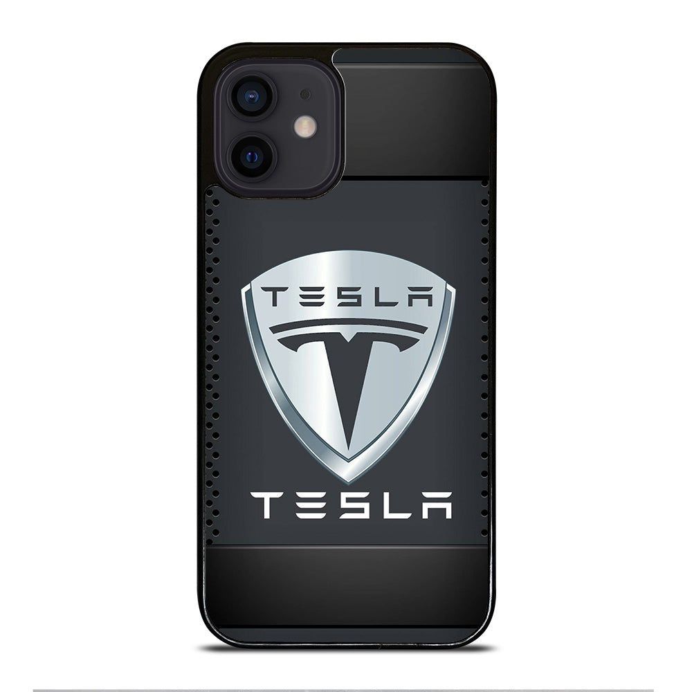 TESLA EMBLEM iPhone 12 Mini Case Cover