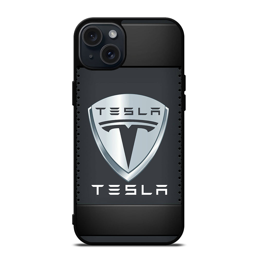 TESLA EMBLEM iPhone 15 Plus Case Cover