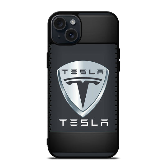 TESLA EMBLEM iPhone 15 Plus Case Cover