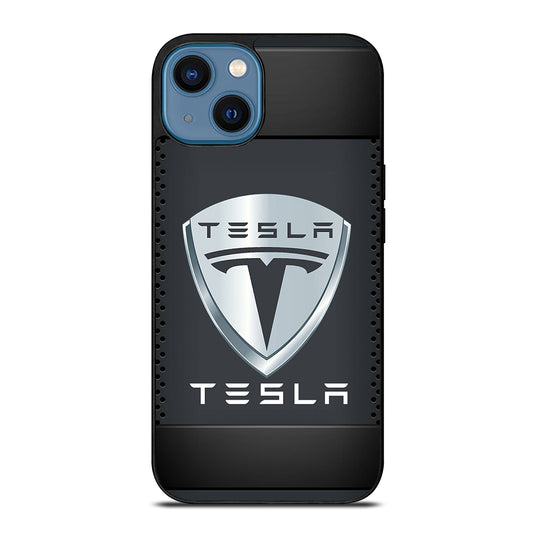 TESLA EMBLEM iPhone 14 Case Cover