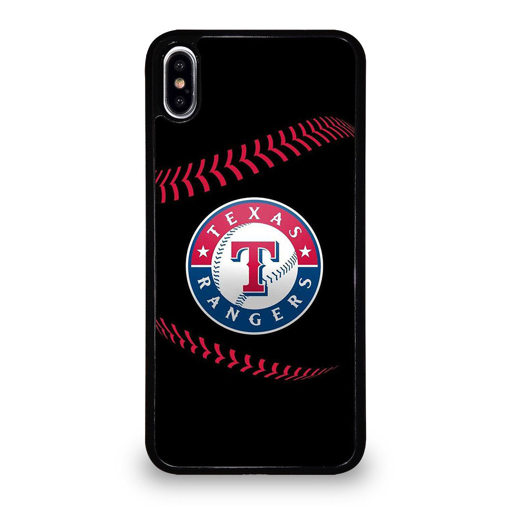 TEXAS RANGERS LOGO BASEBALL 1 iPhone XS Max Case Cover