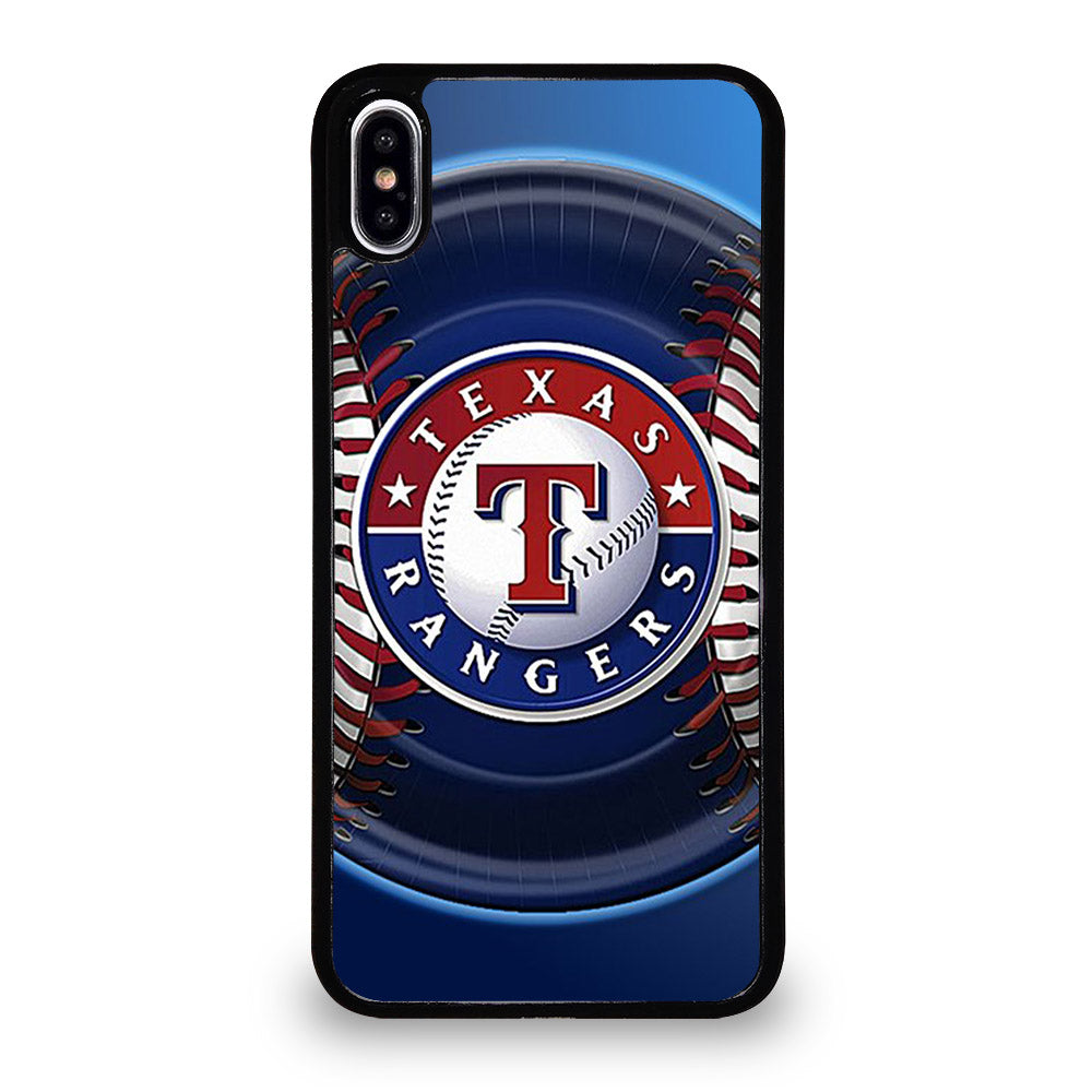 TEXAS RANGERS LOGO BASEBALL 2 iPhone XS Max Case Cover