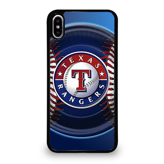 TEXAS RANGERS LOGO BASEBALL 2 iPhone XS Max Case Cover