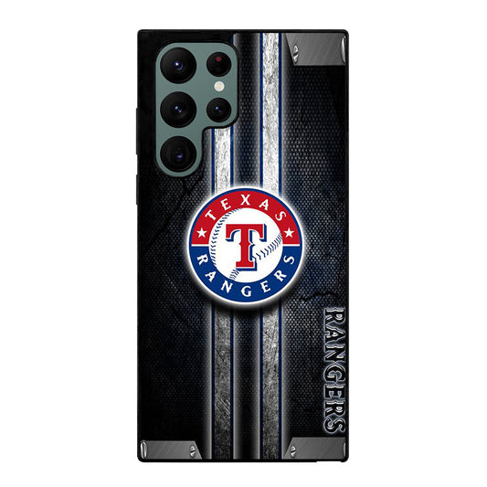 TEXAS RANGERS LOGO BASEBALL 3 Samsung Galaxy S22 Ultra Case Cover