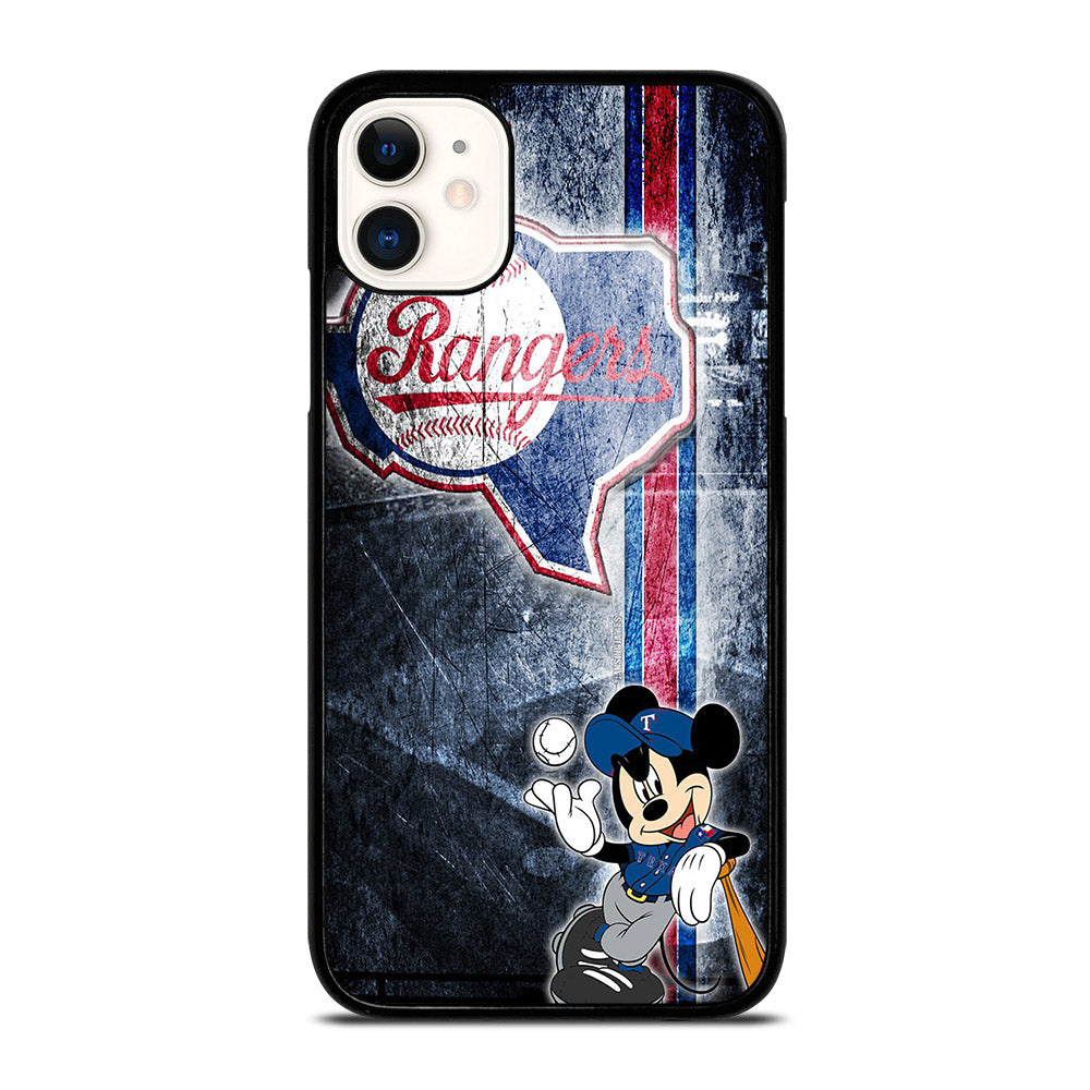 TEXAS RANGERS MICKEY MOUSE iPhone 11 Case Cover