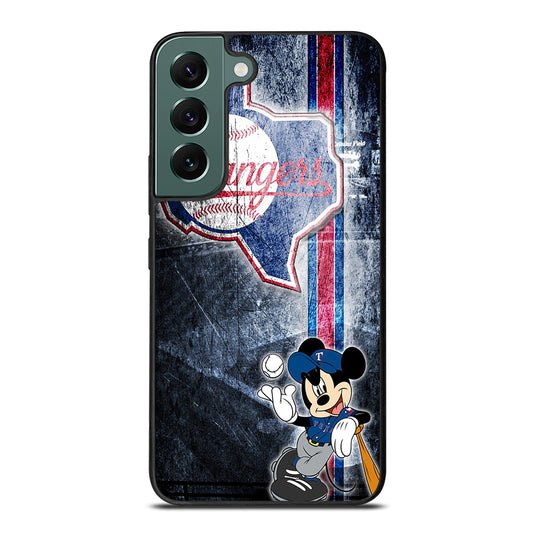 TEXAS RANGERS MICKEY MOUSE Samsung Galaxy S22 Case Cover