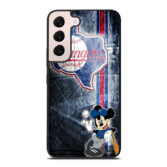 TEXAS RANGERS MICKEY MOUSE Samsung Galaxy S22 Plus Case Cover