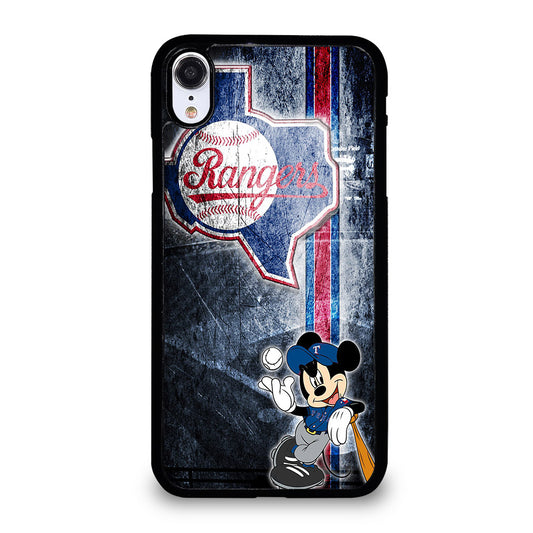 TEXAS RANGERS MICKEY MOUSE iPhone XR Case Cover