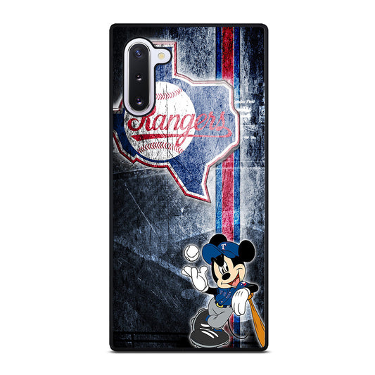 TEXAS RANGERS MICKEY MOUSE Samsung Galaxy Note 10 Case Cover