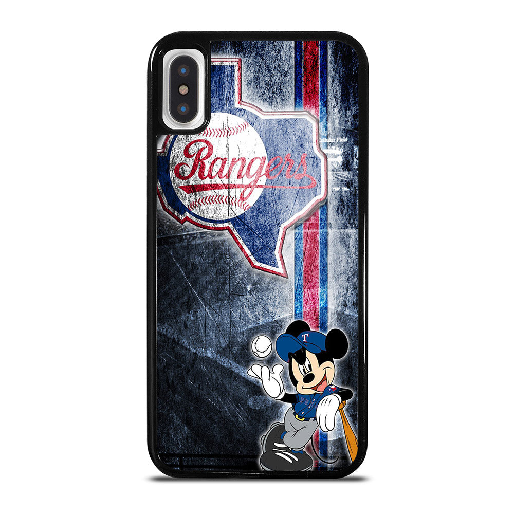 TEXAS RANGERS MICKEY MOUSE iPhone X / XS Case Cover