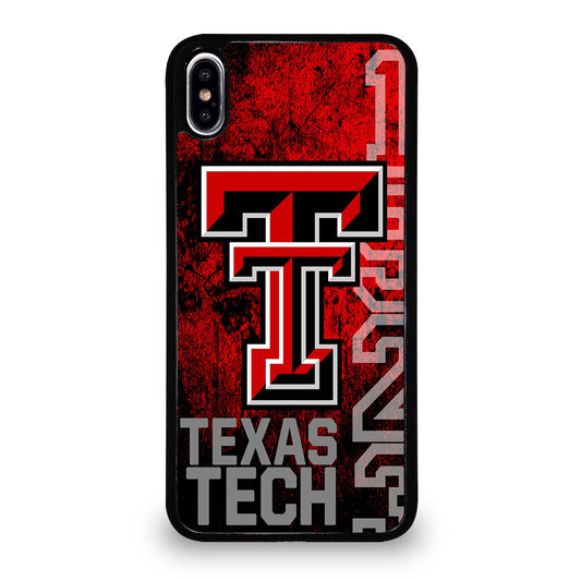 TEXAS TECH FOOTBALL LOGO 2 iPhone XS Max Case Cover