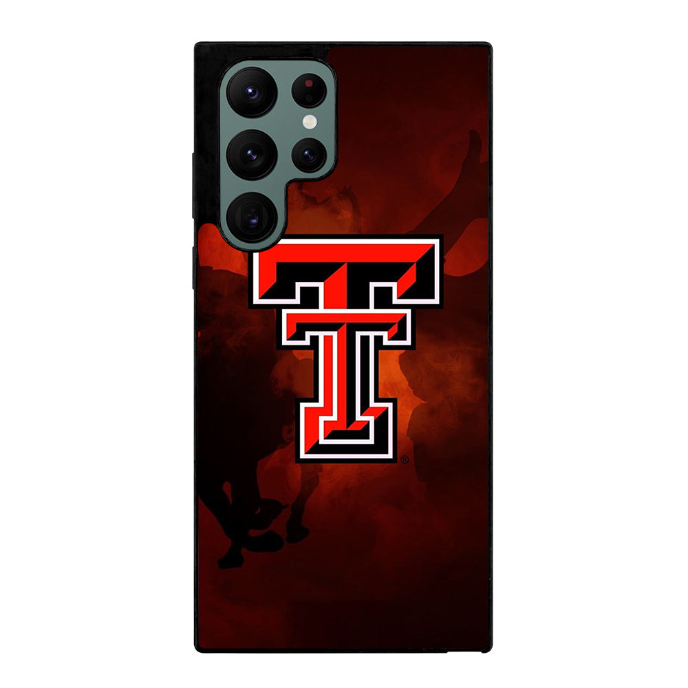 TEXAS TECH FOOTBALL LOGO 3 Samsung Galaxy S22 Ultra Case Cover