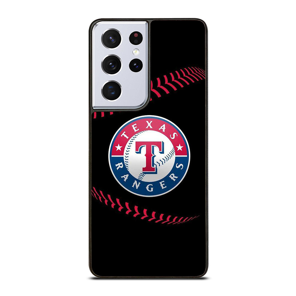 TEXAS RANGERS LOGO BASEBALL 1 Samsung Galaxy S21 Ultra Case Cover