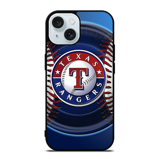 TEXAS RANGERS LOGO BASEBALL 2 iPhone 15 Case Cover