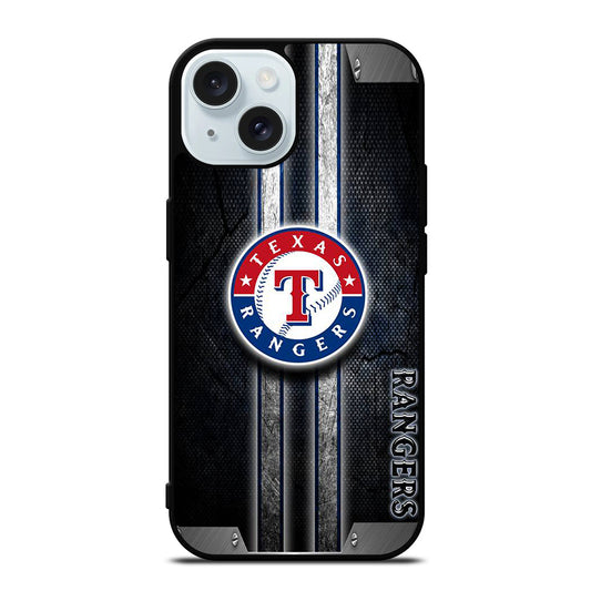 TEXAS RANGERS LOGO BASEBALL 3 iPhone 15 Case Cover