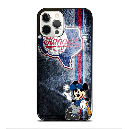 TEXAS RANGERS MICKEY MOUSE iPhone 12 Pro Case Cover