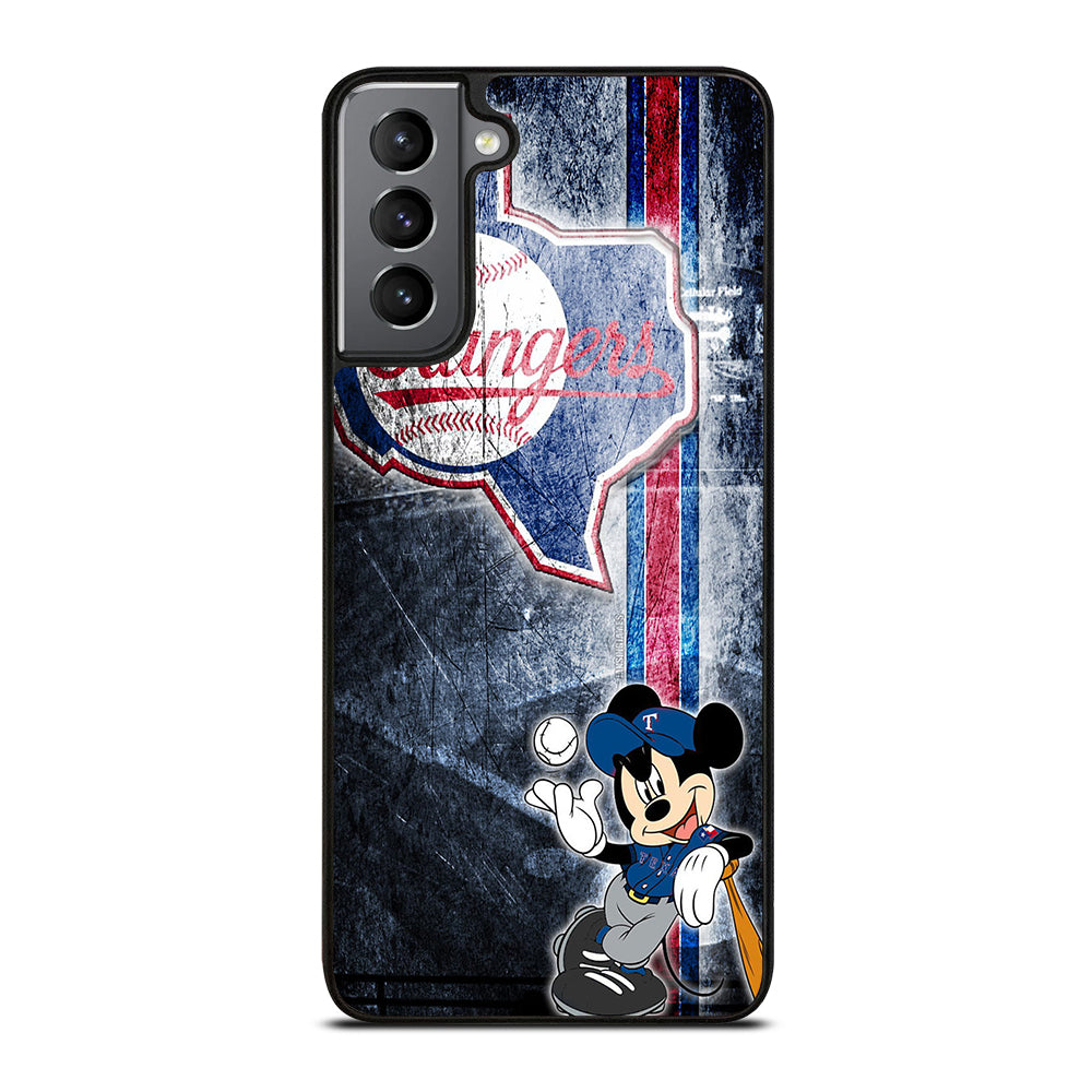 TEXAS RANGERS MICKEY MOUSE Samsung Galaxy S21 Plus Case Cover