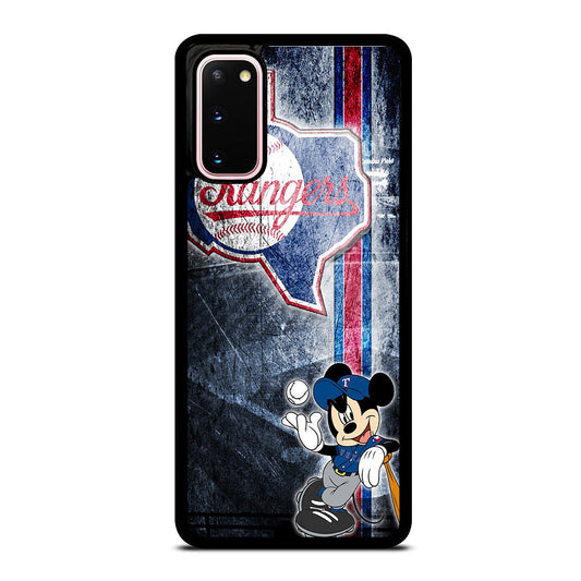 TEXAS RANGERS MICKEY MOUSE Samsung Galaxy S20 Case Cover