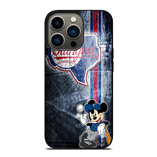 TEXAS RANGERS MICKEY MOUSE iPhone 13 Pro Case Cover