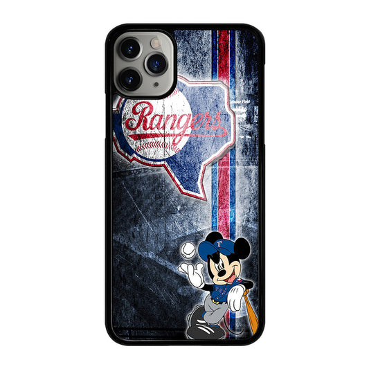 TEXAS RANGERS MICKEY MOUSE iPhone 11 Pro Max Case Cover