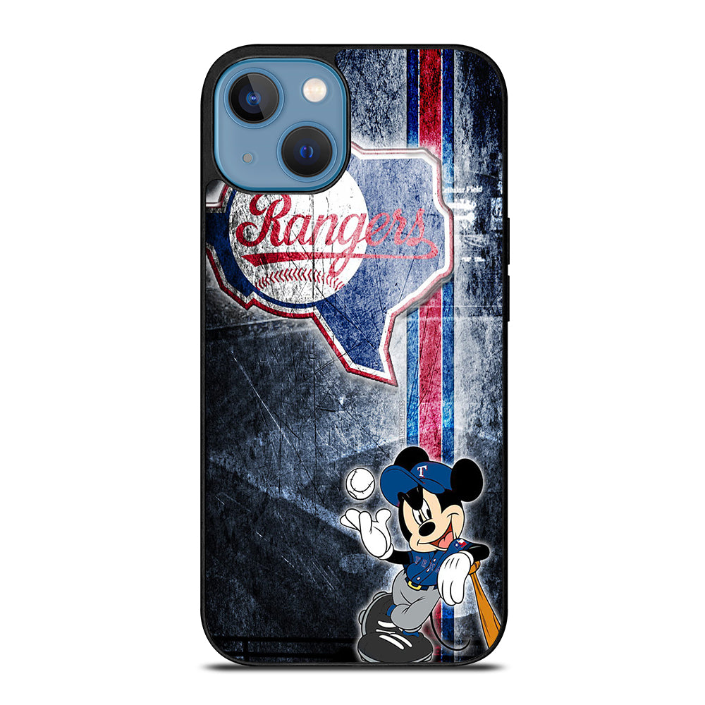 TEXAS RANGERS MICKEY MOUSE iPhone 13 Case Cover