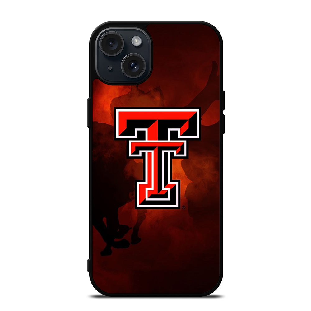 TEXAS TECH FOOTBALL LOGO 3 iPhone 15 Plus Case Cover