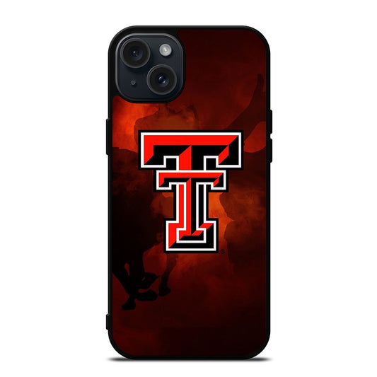TEXAS TECH FOOTBALL LOGO 3 iPhone 15 Plus Case Cover