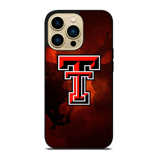 TEXAS TECH FOOTBALL LOGO 3 iPhone 14 Pro Max Case Cover