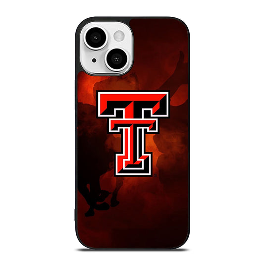 TEXAS TECH FOOTBALL LOGO 3 iPhone 13 Mini Case Cover