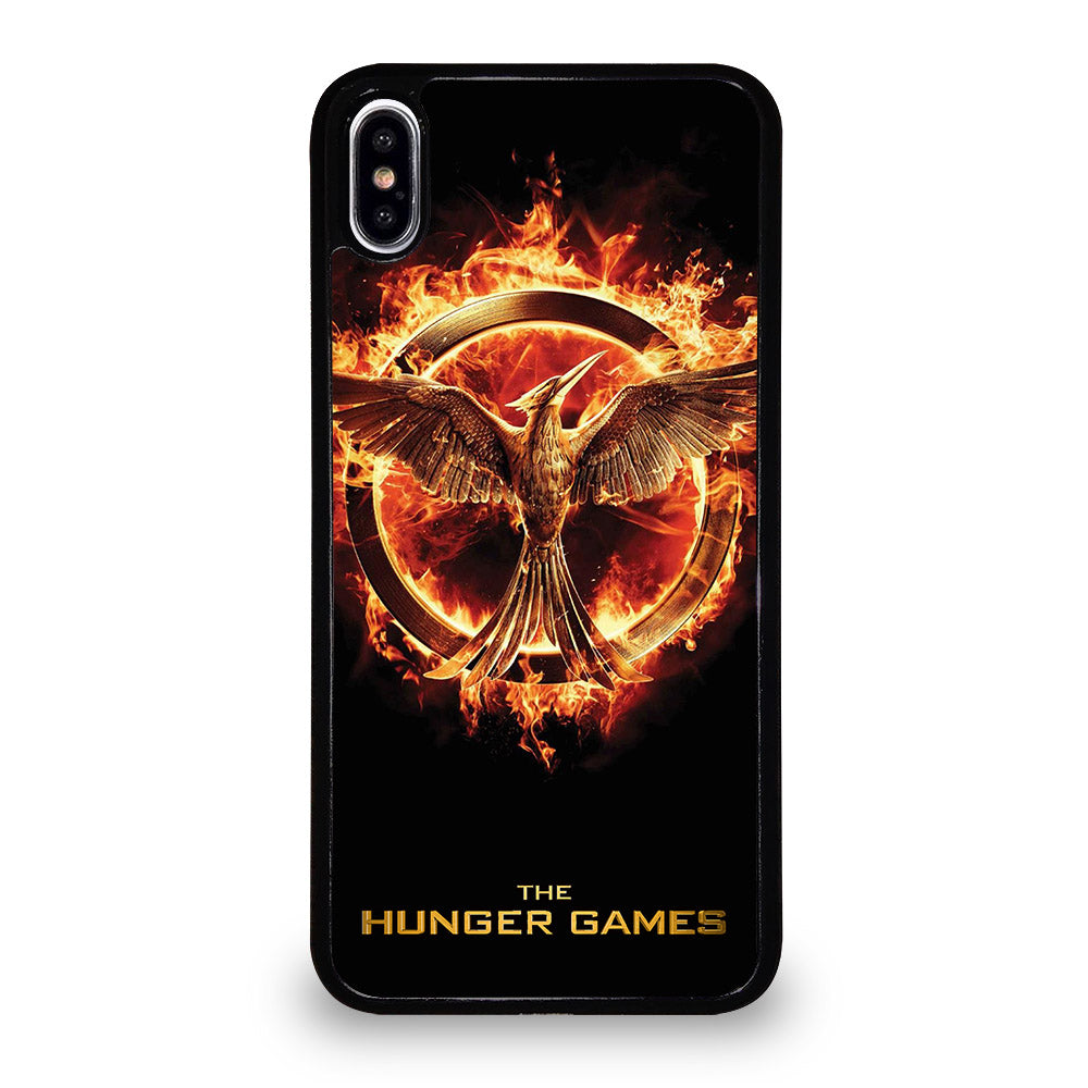 THE HUNGER GAMES BLACK LOGO iPhone XS Max Case Cover
