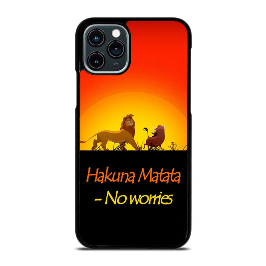 THE LION KING HAKUNA MATATA 2 iPhone 11 Pro Case Cover