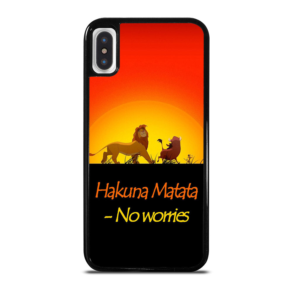 THE LION KING HAKUNA MATATA 2 iPhone X / XS Case Cover