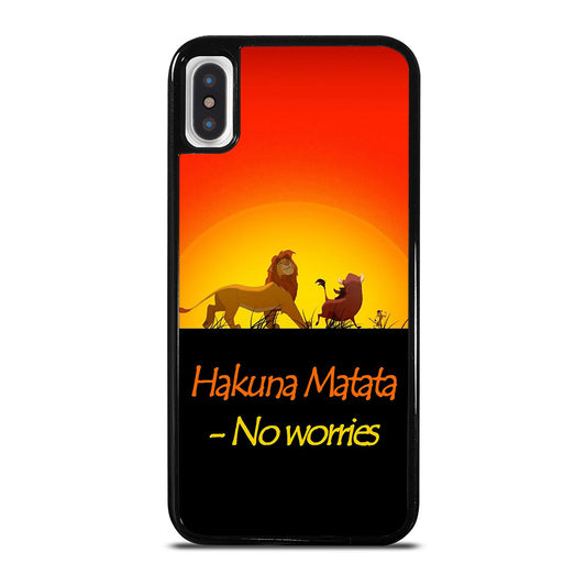 THE LION KING HAKUNA MATATA 2 iPhone X / XS Case Cover