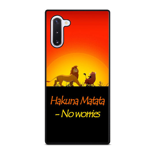 THE LION KING HAKUNA MATATA 2 Samsung Galaxy Note 10 Case Cover