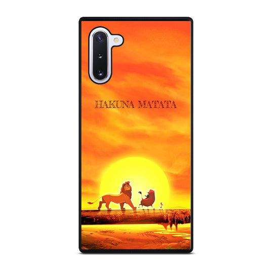 THE LION KING HAKUNA MATATA Samsung Galaxy Note 10 Case Cover