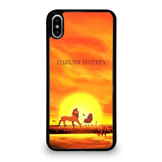 THE LION KING HAKUNA MATATA iPhone XS Max Case Cover