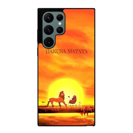 THE LION KING HAKUNA MATATA Samsung Galaxy S22 Ultra Case Cover