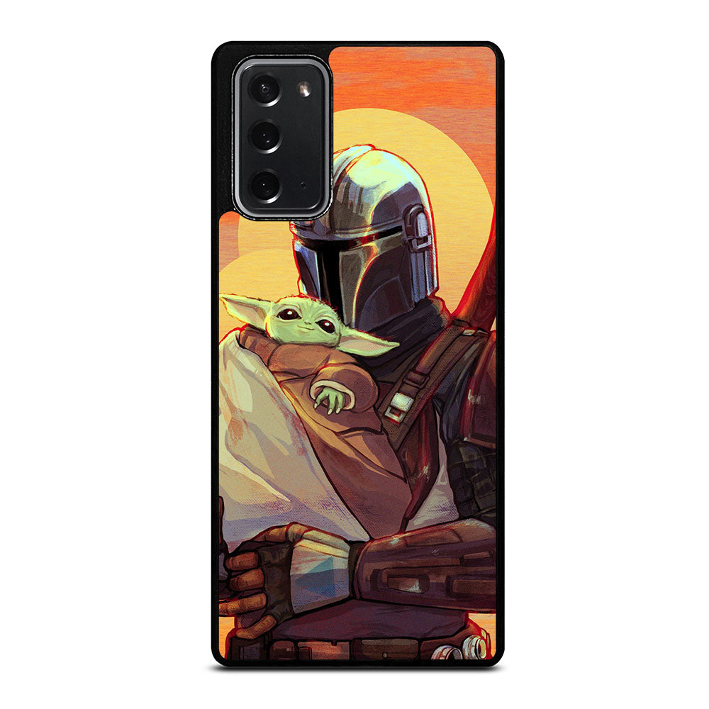 THE MANDALORIAN AND BABY YODA 2 Samsung Galaxy Note 20 Case Cover
