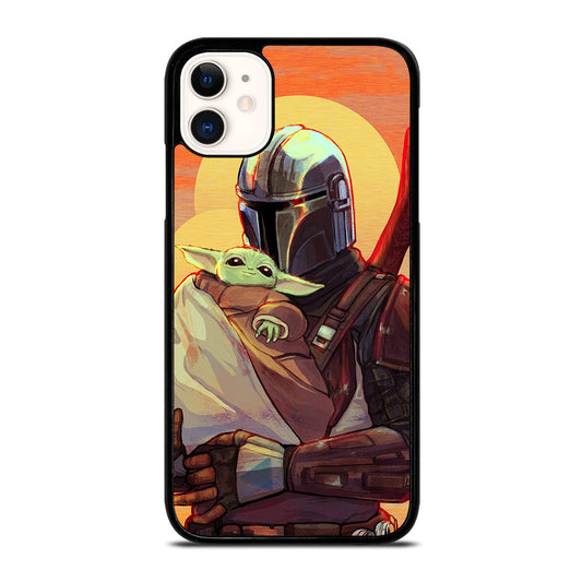 THE MANDALORIAN AND BABY YODA 2 iPhone 11 Case Cover