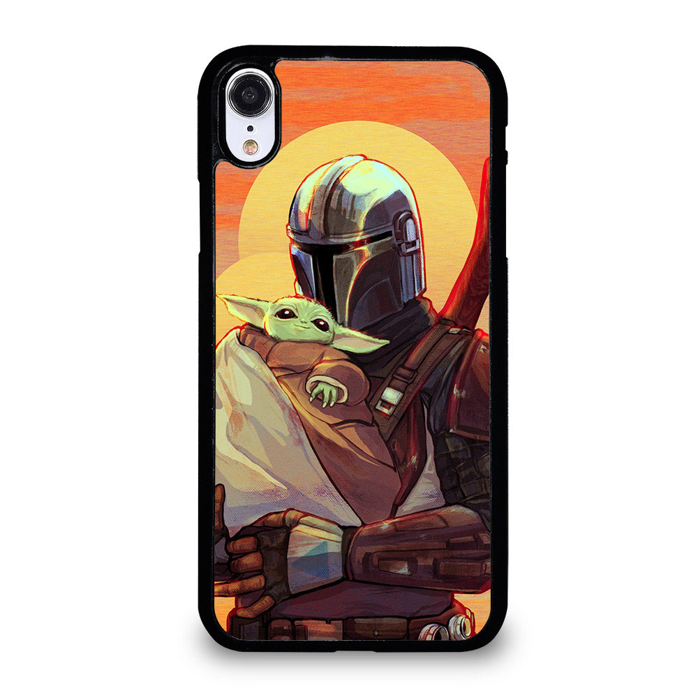 THE MANDALORIAN AND BABY YODA 2 iPhone XR Case Cover