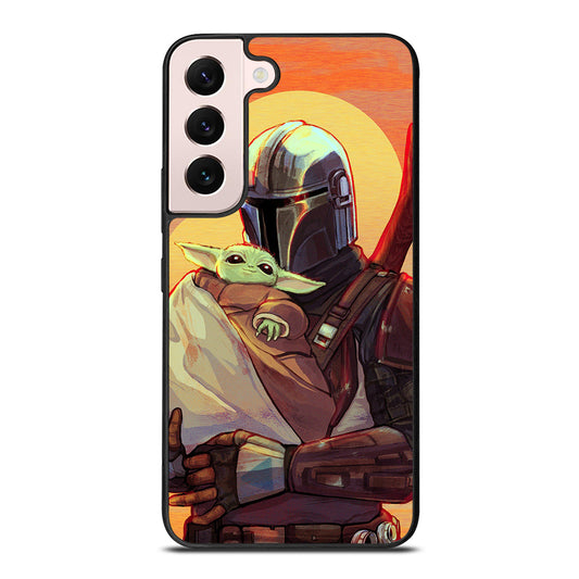 THE MANDALORIAN AND BABY YODA 2 Samsung Galaxy S22 Plus Case Cover
