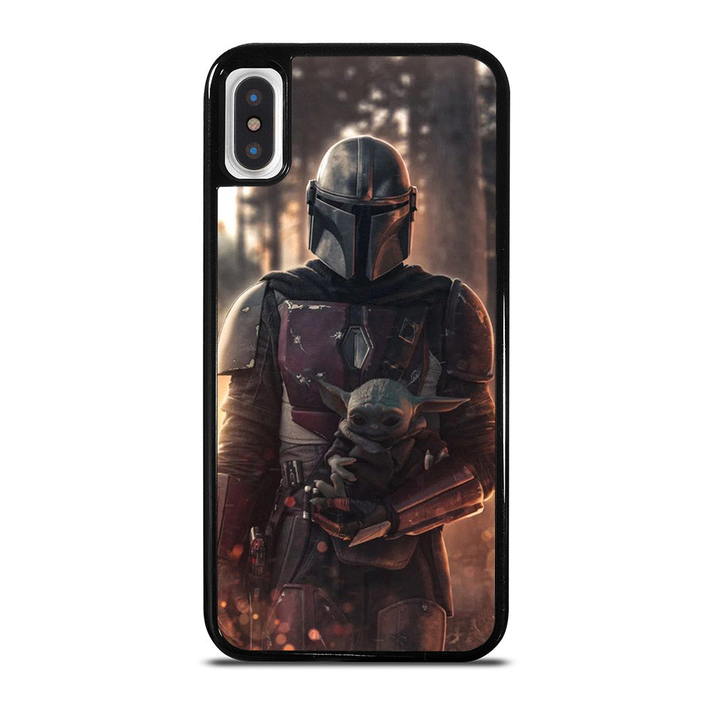 THE MANDALORIAN AND BABY YODA iPhone X / XS Case Cover