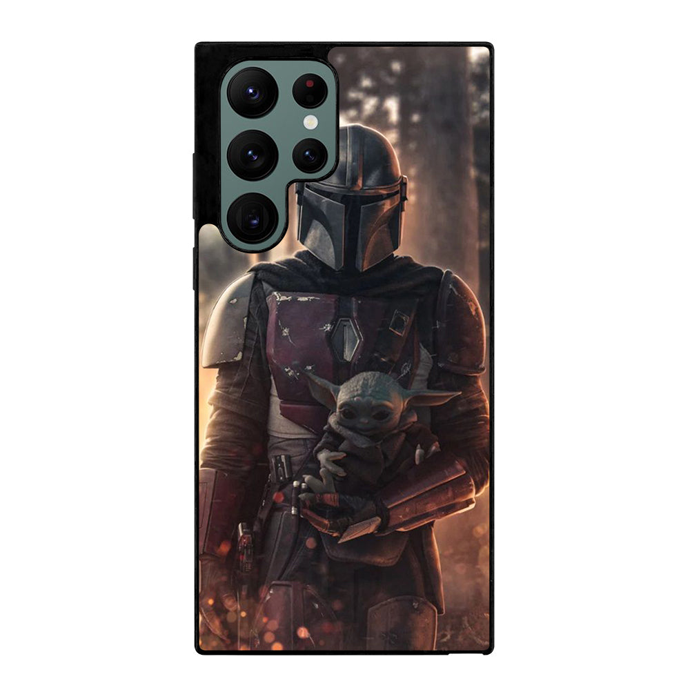 THE MANDALORIAN AND BABY YODA Samsung Galaxy S22 Ultra Case Cover