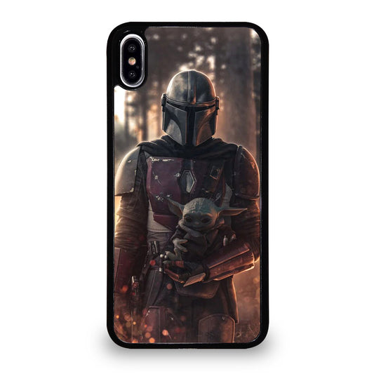 THE MANDALORIAN AND BABY YODA iPhone XS Max Case Cover