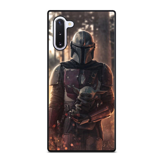 THE MANDALORIAN AND BABY YODA Samsung Galaxy Note 10 Case Cover