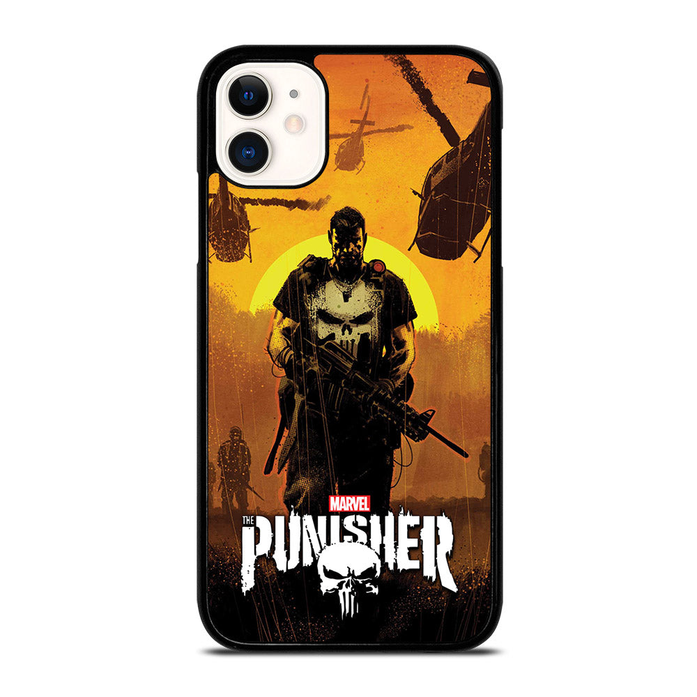 THE PUNISHER MARVEL POSTER iPhone 11 Case Cover